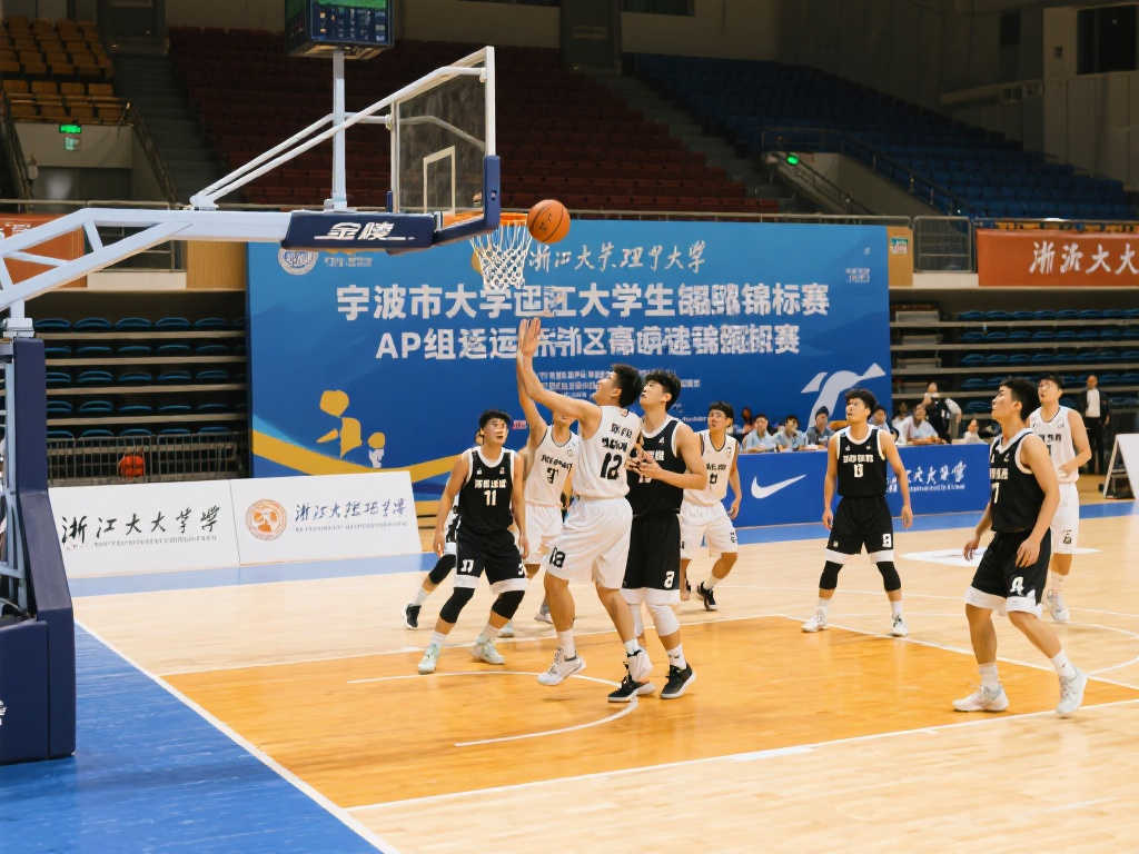 浙大宁波理工学院承办2025年宁波市大学生篮球锦标赛（甲组）